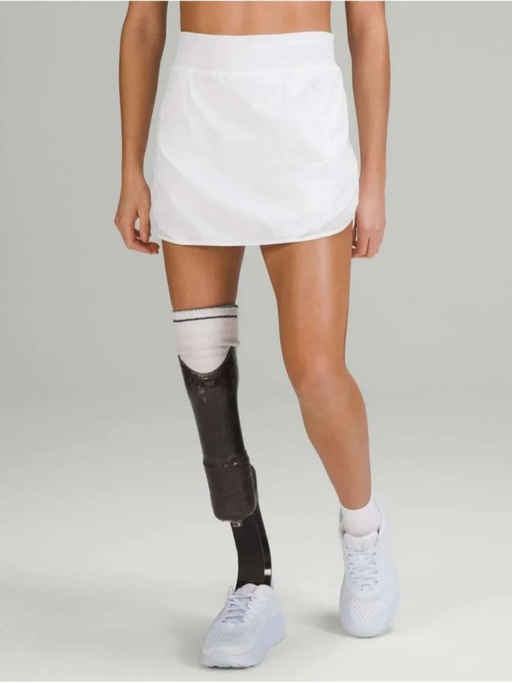 Lululemon Hotty Hot High-Rise Skirt Long White